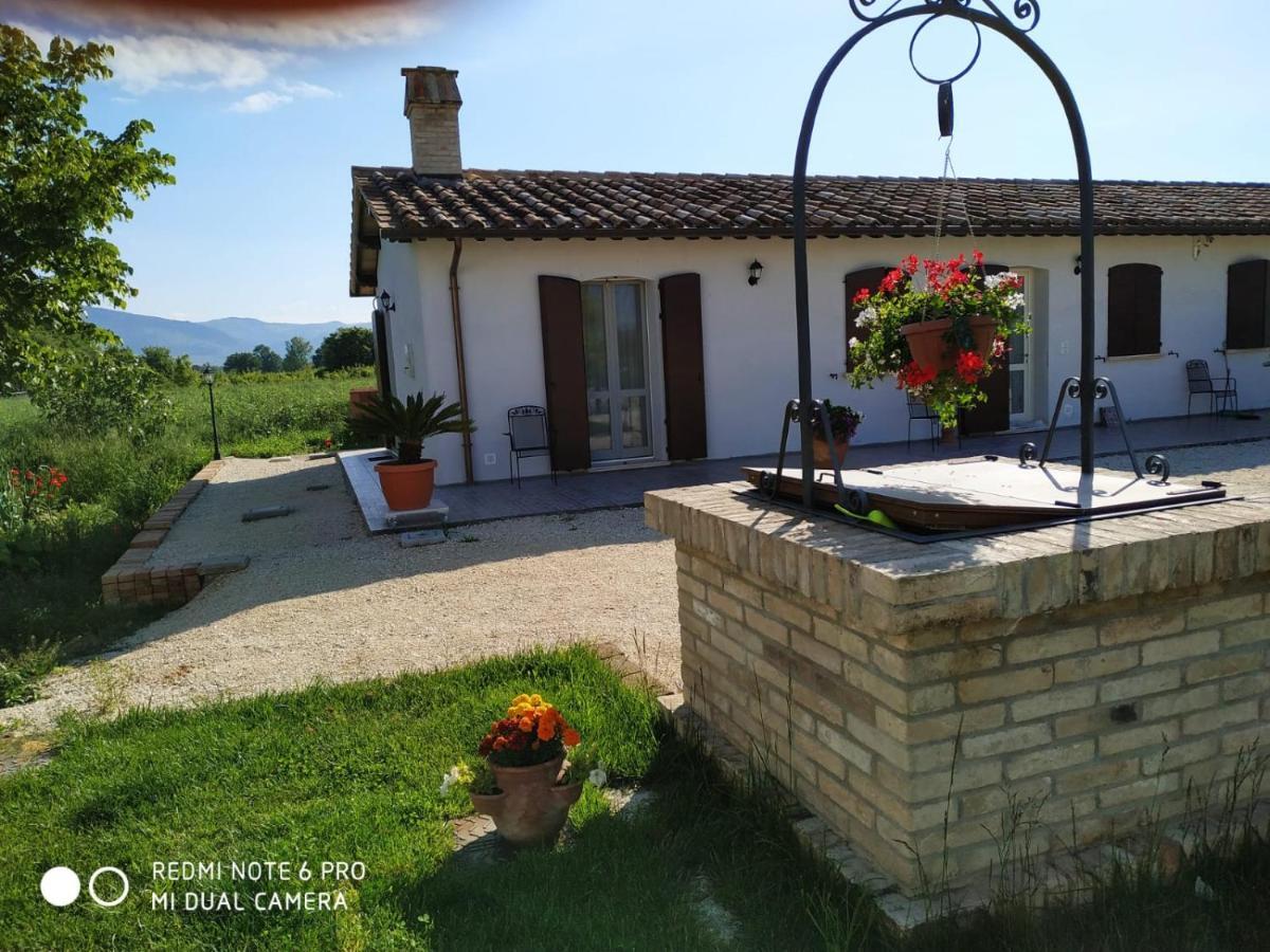 Agriturismo " Le Serre" Spello Eksteriør billede